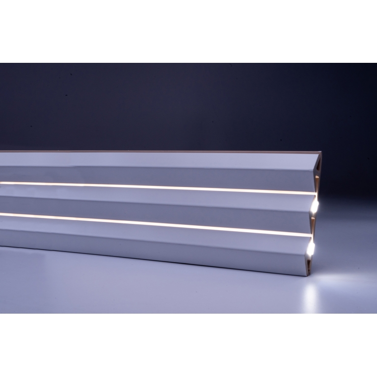 RADIANT - 6X16 PYRAMID, WHITE, MATTE